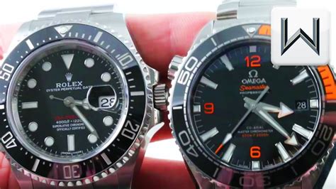 Omega Planet Ocean vs Rolex Sea Dweller 